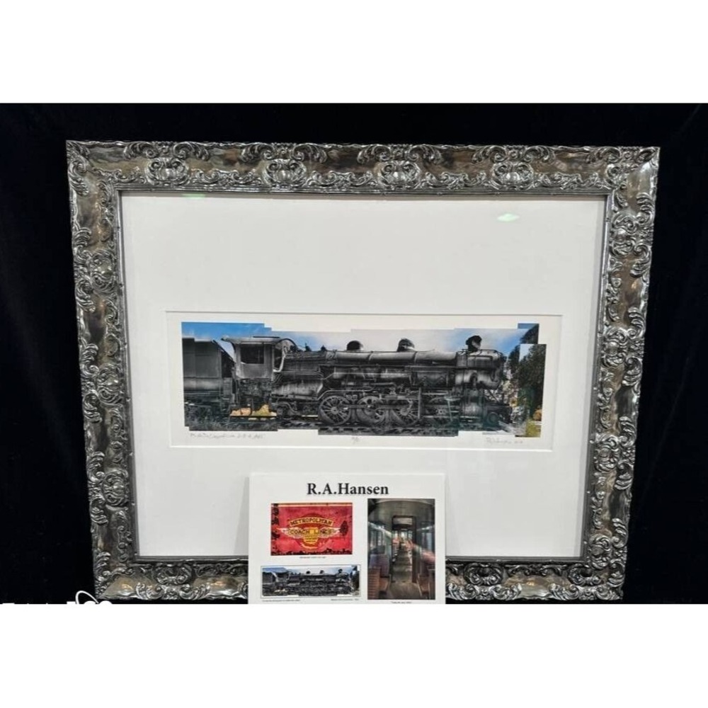Robert Hansen Signed/Numbered "Mikado Locomotive" Festival of the Arts 2012 COE